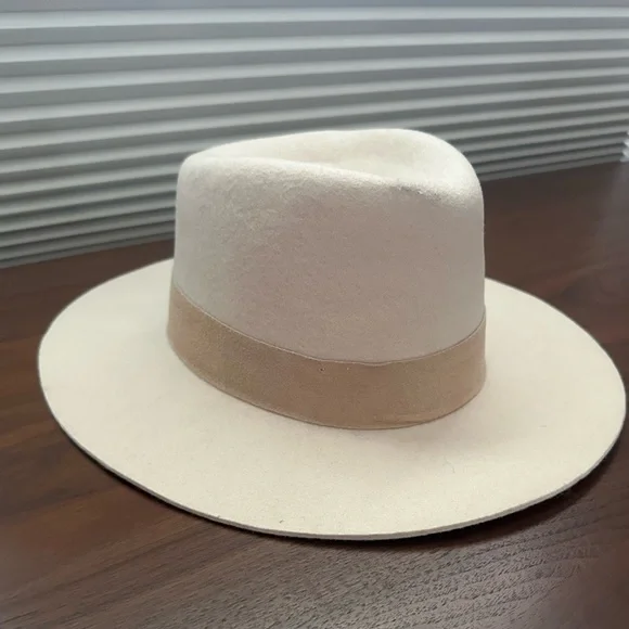 Wyeth by Todd Magill | Accessories | Cream Fedora Hat | Poshmark display picture 2